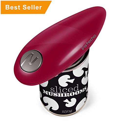 Electric Can Opener, Restaurant can Opener, Smooth Edge Automatic Electric Can Opener! Chef's Best Choice (Red-2019) - Thumbnail 7