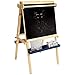 Amazon Basics Kids Standing Art Easel, Chalkboard, 2 Paper Rollers