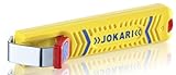 Jokari 10270 Secura Cable Stripping Knife for All Standard Round Cables, No. 27, 13.2cm L x 2.9cm W x 3.5cm H