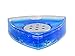 Beach Seashell + Starfish Bathroom Accessories Set Tumbler/Soap Dish/Liquid Soap Dispenser/Toothbrush Holder- Blue Oil