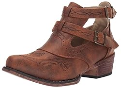 ROPER Womens Willa Boot, Tan, 7.5 US