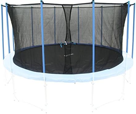 ExacmeTrampoline Inner Enclosure Net Replacement Without Poles, Round Trampoline Safety Net with No Poles