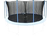 ExacMe Replacement 12'-16' Trampoline Netting Inner Trampoline Safety Net without Poles ENC12-16