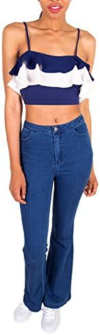 Jealous Tomato Flare Jeans - Denim - Small
