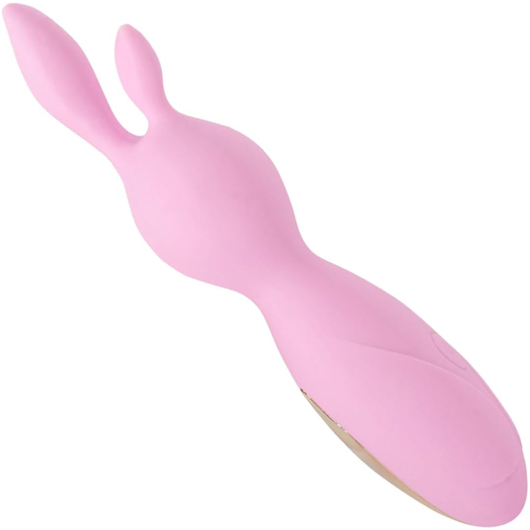 Kandid Rechargeable Rabbit Vibrator | 10 Powerful Vibration Modes | Dual Motor Clitoral & G-Spot Stimulation | Waterproof, Body-Safe Silicone, USB Charging | Luxury Rabbit Vibrator for Women