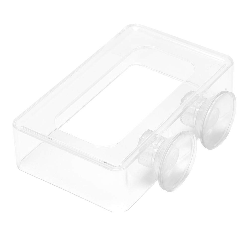 Square Acrylic Floating Fish Feeding Ring for Betta and Goldfish Aquariums - Essential Fish Tank Accessory to Contain Food and Simplify Feeding in Tanks