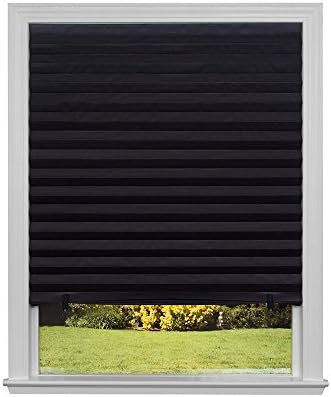 Original Blackout Pleated Paper Shade Black 36 X 72 6 Pack Appliance Replacement Parts Amazon Com