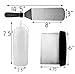 Griddle Tools Cooking Set 5-Piece w/ Scraper, 2 Spatula Turners & 2 Squeeze Bottles for Flat Top Grill, Griddle & Hibachi Cooking
