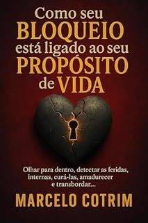 Livro Como seu bloqueio esta ligado ao seu proposito de vida.: Olhar para dentro, detectar as feridas internas , cura-las ,amadurecer e transbordar...