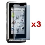 3 Pack Screen Protector for Lg Verizon Dare Vx9700 Kit with Microfiber Cleaning Cloth