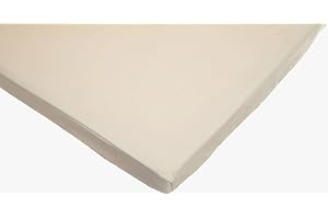 American Baby Company Knit Fitted Pack N Play Playard Sheet Made with Organic Cotton, Natural Color, Soft Breathable, for Boys and Girls