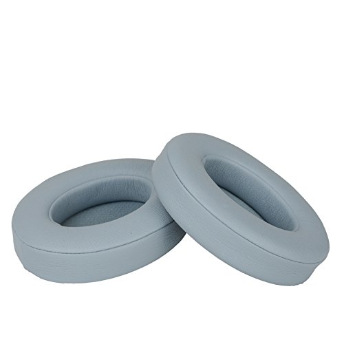 Replacement Ear Pads for Beats Studio 2 wired Studio 2 Studio 3 Wireless Headphones (Models B0500 / B0501 Only) With Exclusive AHG Adhesive Tape (Studio 2/3, Grey)