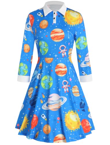 ZEZCLO Ms Frizzle Space Dress