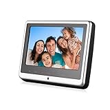 Car Headrest Dvd Player, LESHP 10.1 inch Ultra-thin HD 720P Digital TFT Screen Design Car Headrest DVD Player X10D 806D 606D Multimedia Player Headrest Monitor with USB port/SD/MMC/HDMI Port