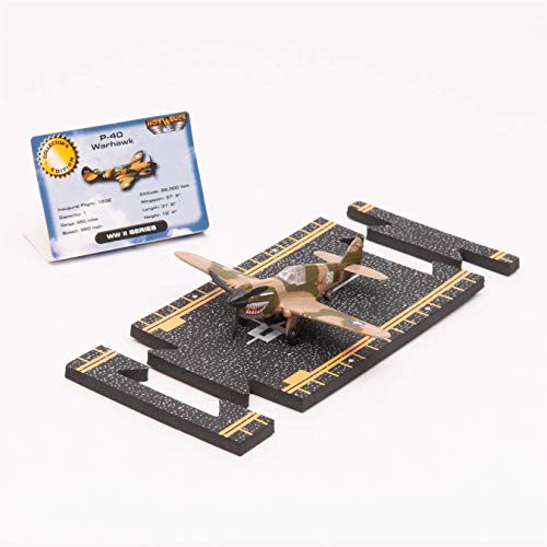 Hot Wings P-40 War Hawk with Connectible Runway