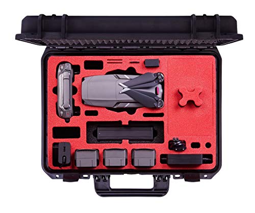 Professional Carrying Case for DJI Mavic 2 Pro & Zoom and DJI Standard Controller and DJI Smart Controller - Perfect Suitcase - Made in Germany