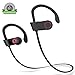 Amoner Wireless Headphones, Bluetooth V4.1 Wireless Sports Earbuds Sweatproof In-ear Headsets with Microphone Noise-Cancelling for iPhone,iPad,Samsung and Bluetooth Devices