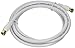 Monoprice RG6 Quad Shield CL2 Coaxial Cable with F Type Connector, 6ft, White primary