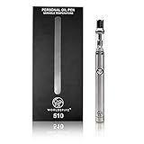 WP Personal Aromatherapy Diffuser Oil Pen for Essential Oils | Provides Stress Anxiety Relief and Helps with Headache | Works Great with Hemp Oils | Complete Kit With Case