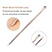 IBEET Blackhead Remover Kit,Comedone Extractor Tool,Anti-microbial Double-side,Treatment for Blemish, Whitehead Popping, Zit Removing for Risk Free Nose,Rose Gold, 4 PCS