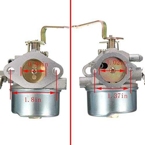 New 640152 Carburetor + 33268 Air Filter+ Spark Plug for Tecumseh