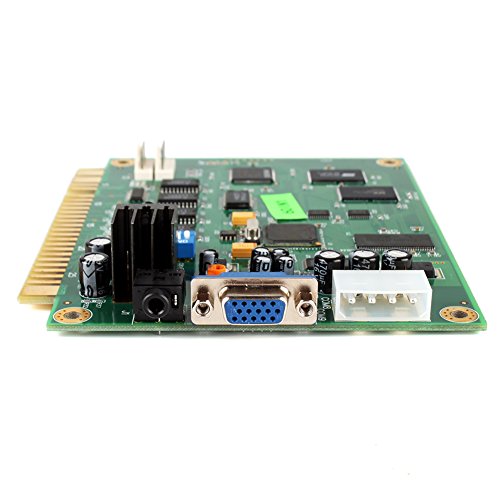 60-in-1 Classic Game Vertical PCB Board for Jamma Wired Arcade Cabinet CGA VGA Output