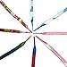YFINE 4 Different Length Flag/Gradient Rainbow Color Flat Shoelaces for Shoes Sneakers-2 Pair
