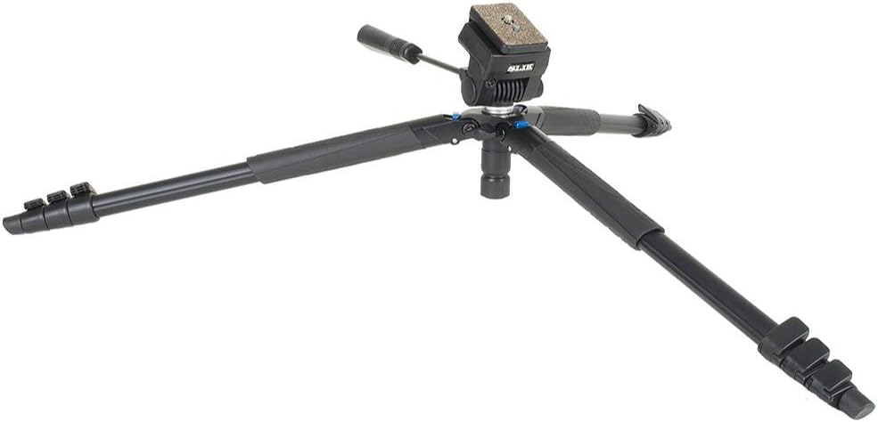 Slik Video Sprint III Tripod With 2-Way Head, Black - Image 5