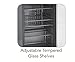 Tramontina 126-Can Capacity Stainless Steel Trim Wine Soda Beverage Center Glass Door Refrigerator