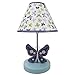 NoJo Beautiful Butterfly Lamp & Shade