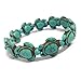 Amy & Annette Turquoise Handmade Sea Turtles Bracelet - Great Gift Idea for Every Occasion Size - (7 inches)