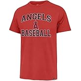47 Unisex Adult MLB Distressed Primary Logo Wordmark Short Sleeve Baseball T-Shirt