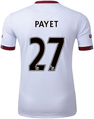 2016/17 #27 Payet White Away Adult Soccer Jersey Size S-M-L-XL
