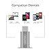 [Type C Adapter - 1 Pack] UNITEK Aluminum USB-C to Micro USB Adapter Type C Male to USB Micro B Female, Charge and Data Sync Converter Cable Connector for Nexus 5X, 6P, OnePlus 2, Lumia 950 XL