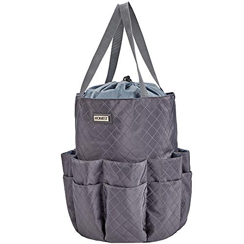 HOMEST XL Yarn Storage Tote, These Large Craft Supplies Organizer Bag