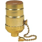 Westinghouse 70431 Brass Finish 3-Way Pull Chain Socket