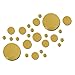 Wall Decals – Wall Décor – Gold Wall Decals – Mirror Wall Stickers – Gold Wall Décor – Circle Mirrors Wall Decor - Wall Stickers – Circle Wall Decals – Polka Dot Wall Decals