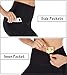 Heathyoga Yoga Leggings with Pockets for Women, Tummy Control Women’s High Waist Yoga Pants with Pockets Workout Yoga Pants Blackthumb 4