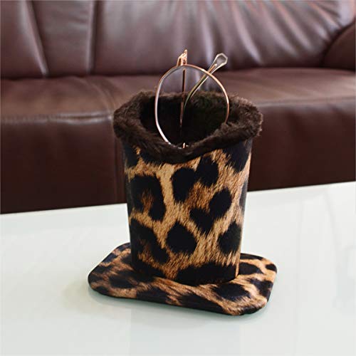 Baitaihem Pack of 2 Plush Lined Eyeglasses Holder Stand Protective