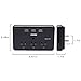 3 USB 3 Outlets Multi Plug Wall Outlet Charger, 15A 1700 Joules Surge Protector USB Wall Adapter by JF.EGWO, Black, ETL Certified