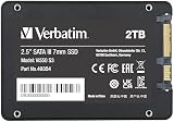Verbatim Vi550 S3 Internal SSD 2TB 2.5 Inch SATA III 3D NAND Drive view 2