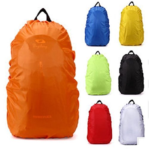 Natuworld Pure Color Nylon Backpack Rucksack Rain Cover Waterproof Dustproof Cover for Hiking / Camping / Traveling Outdoor Activities - Fit for 35L/45L/60L/70L/80L Available