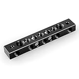 SMALLRIG Cheese Plate with Multiple Threaded Holes,Cheese Bar for Monitor Mount, DIY Camera Accessories - 1091