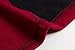 SoEnvy Men's Casual Harem Training Jogger Sport Short Baggy Pants (Medium,Wine Red)