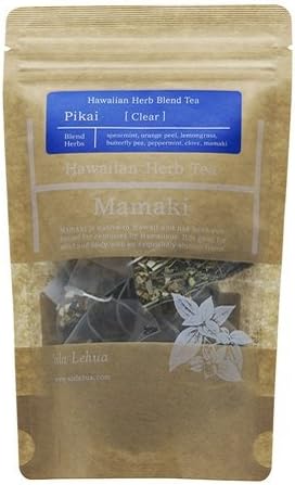 Amazon アラレフア ハワイアンハーブブレンドティー Pikai ピカイ Clear g 2g 10ティーバッグ アラレフア ハーブティー 通販
