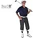 Golf Knickers Charcoal Microfiber (Plus Fours) for Men