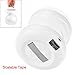 [Upgraded Version] Idealeben Children's LED Bedside Lamp Dimming Touch Night Light / Reading Lights / Camping Lamp (Spherical,White, Warmwhite,Built-in 2200mAh Battery)