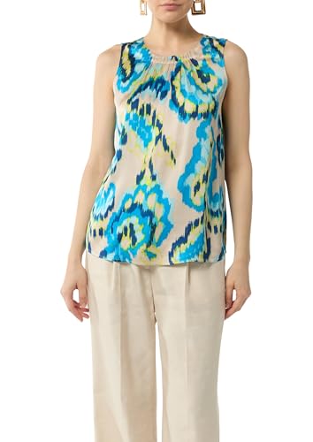 Comma Ärmelloses Blusenshirt aus Viskose