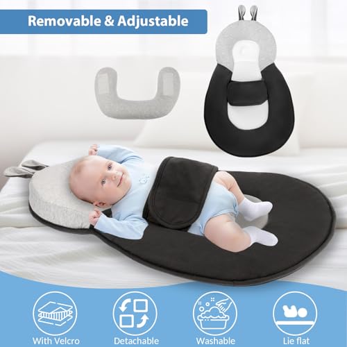 Joehea Baby Lounger, Dual-Function Removable Machine-Washable Pad, Lightweight and Portable