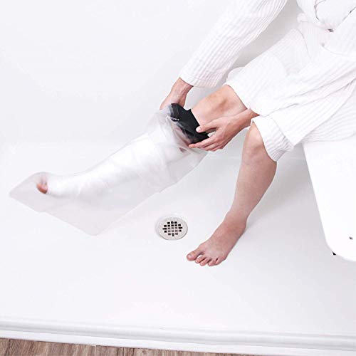 Adult Leg Cast Shower Protector Waterproof Cast Cover Leg, Watertight